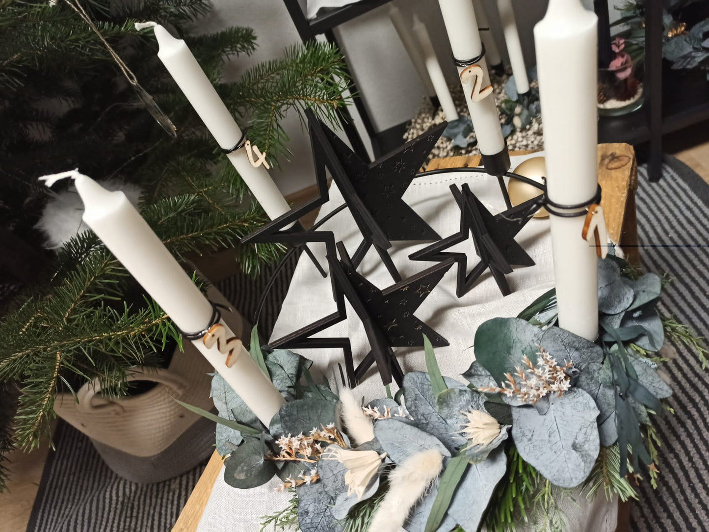 Weihnachtsstern 2-tlg.