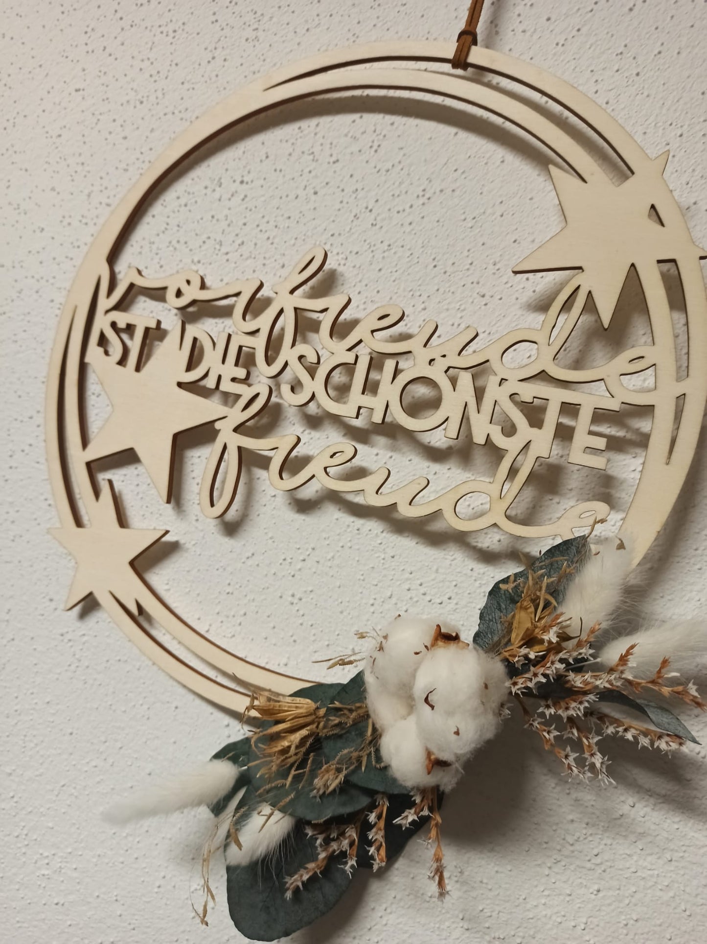 Floralhoop Türkranz - Vorfreude ist die schönste Freude