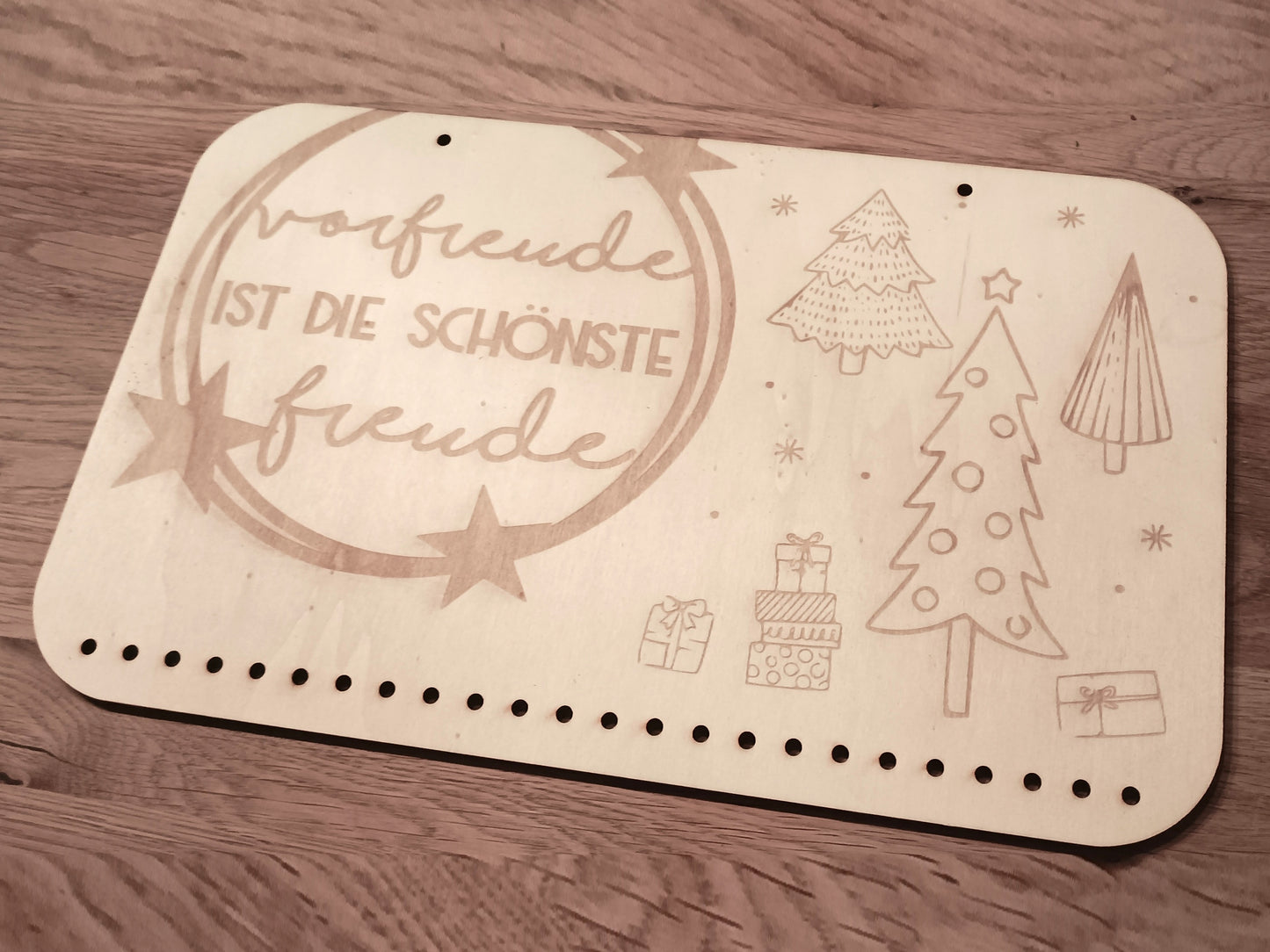 Adventskalender - Vorfreude ist die schönste Freude
