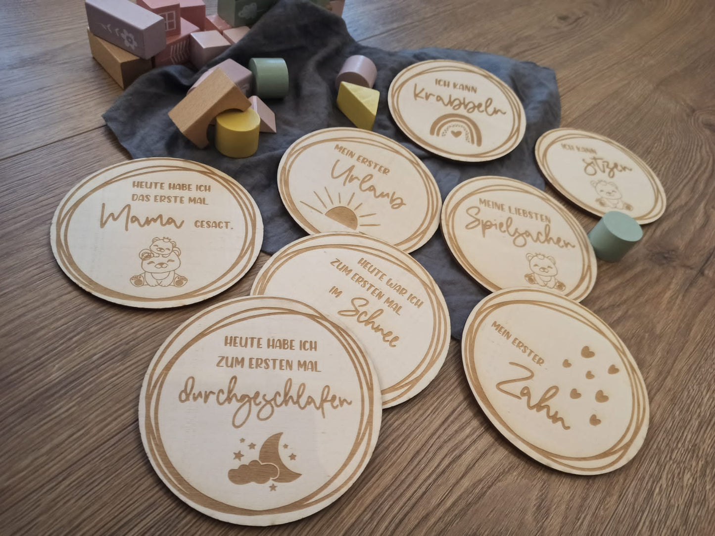 Meilensteinkarten Mein erstes Jahr