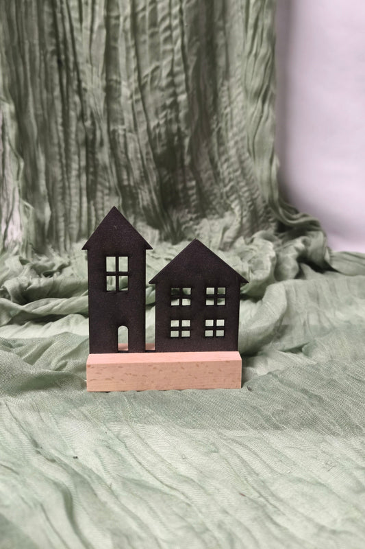 Häuser auf Sockel - Motiv 2