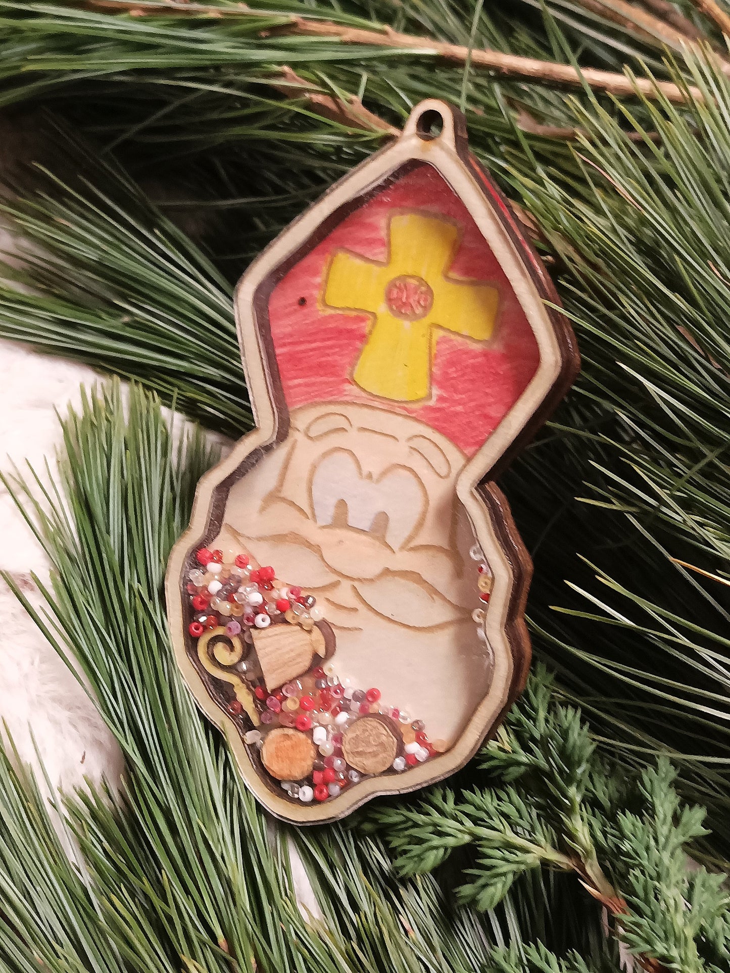 Schüttelbild Anhänger Bastelset - Weihnachten / Winter