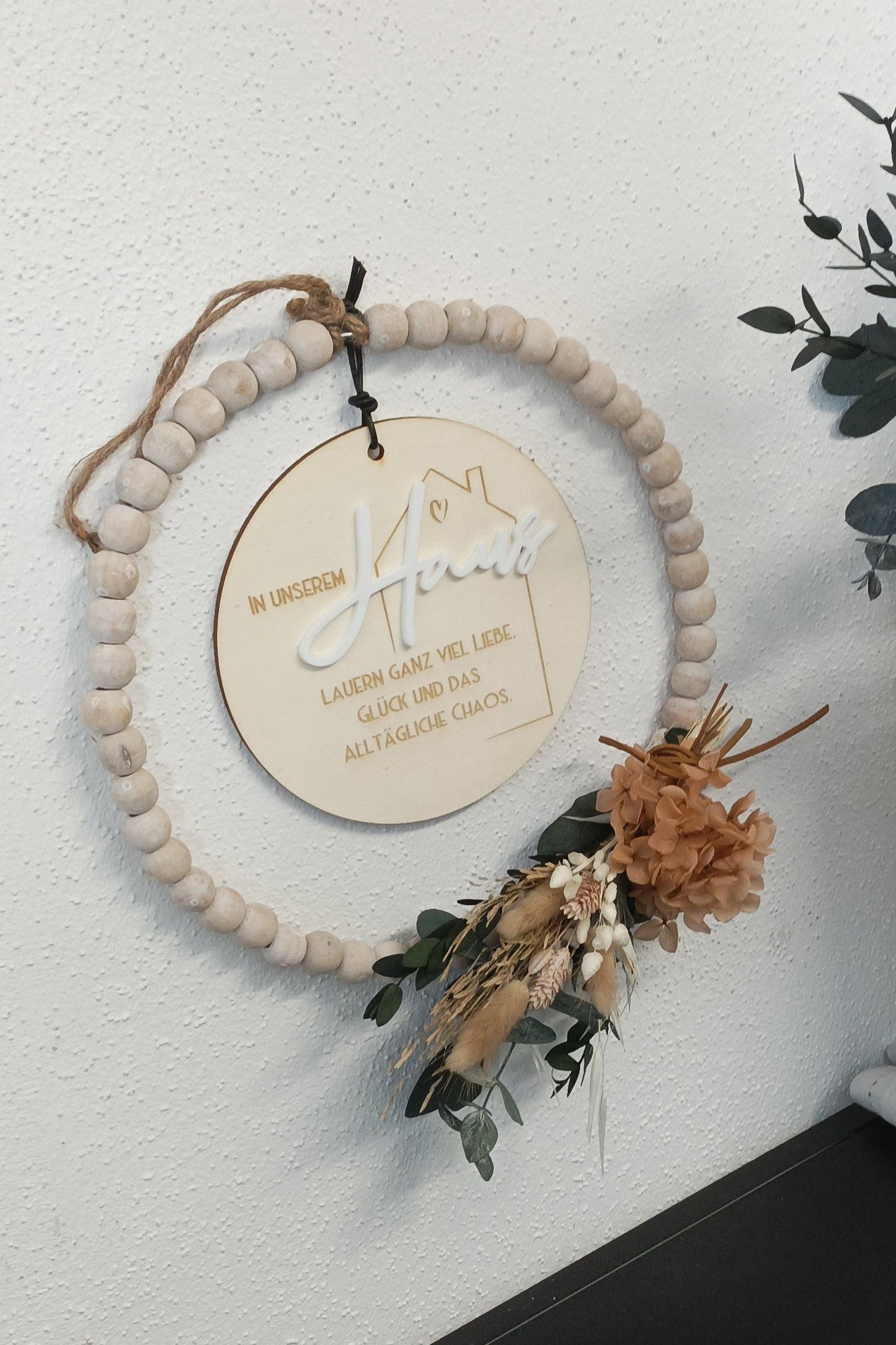 Scheibe 3D - In unserem Haus