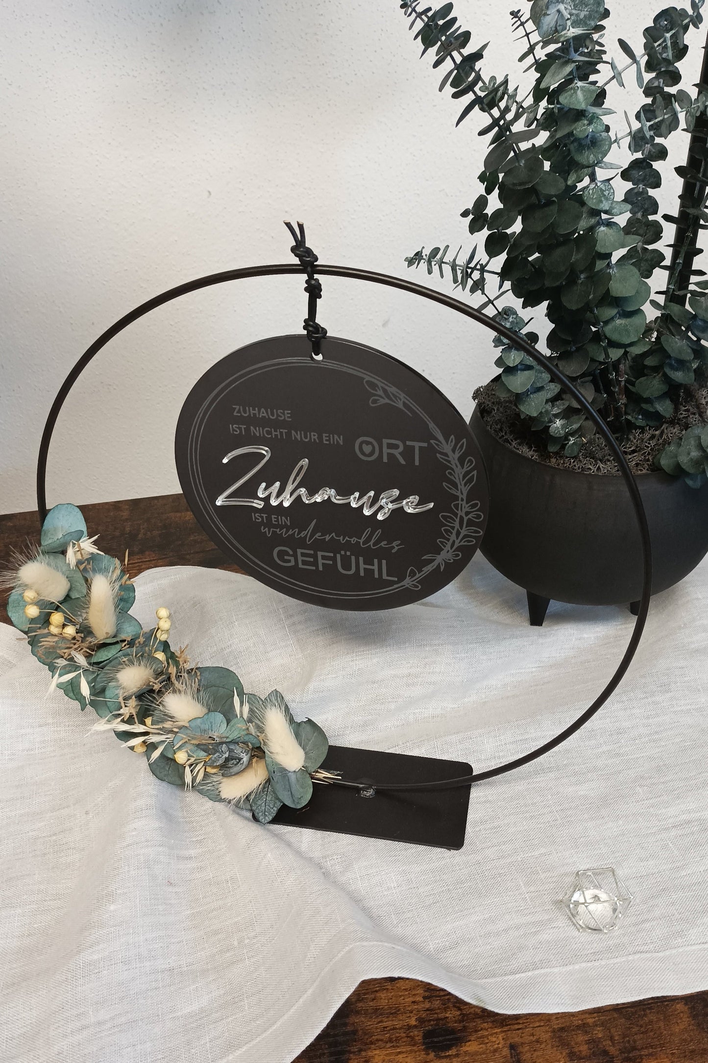 Scheibe 3D - Zuhause ist nicht nur ein Ort