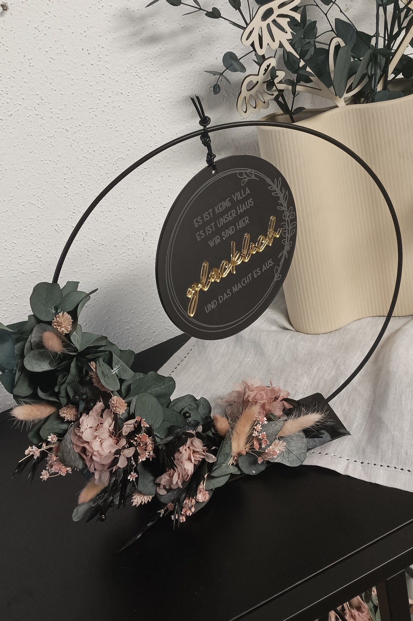 Scheibe 3D - Es ist keine Villa es ist nur ein Haus