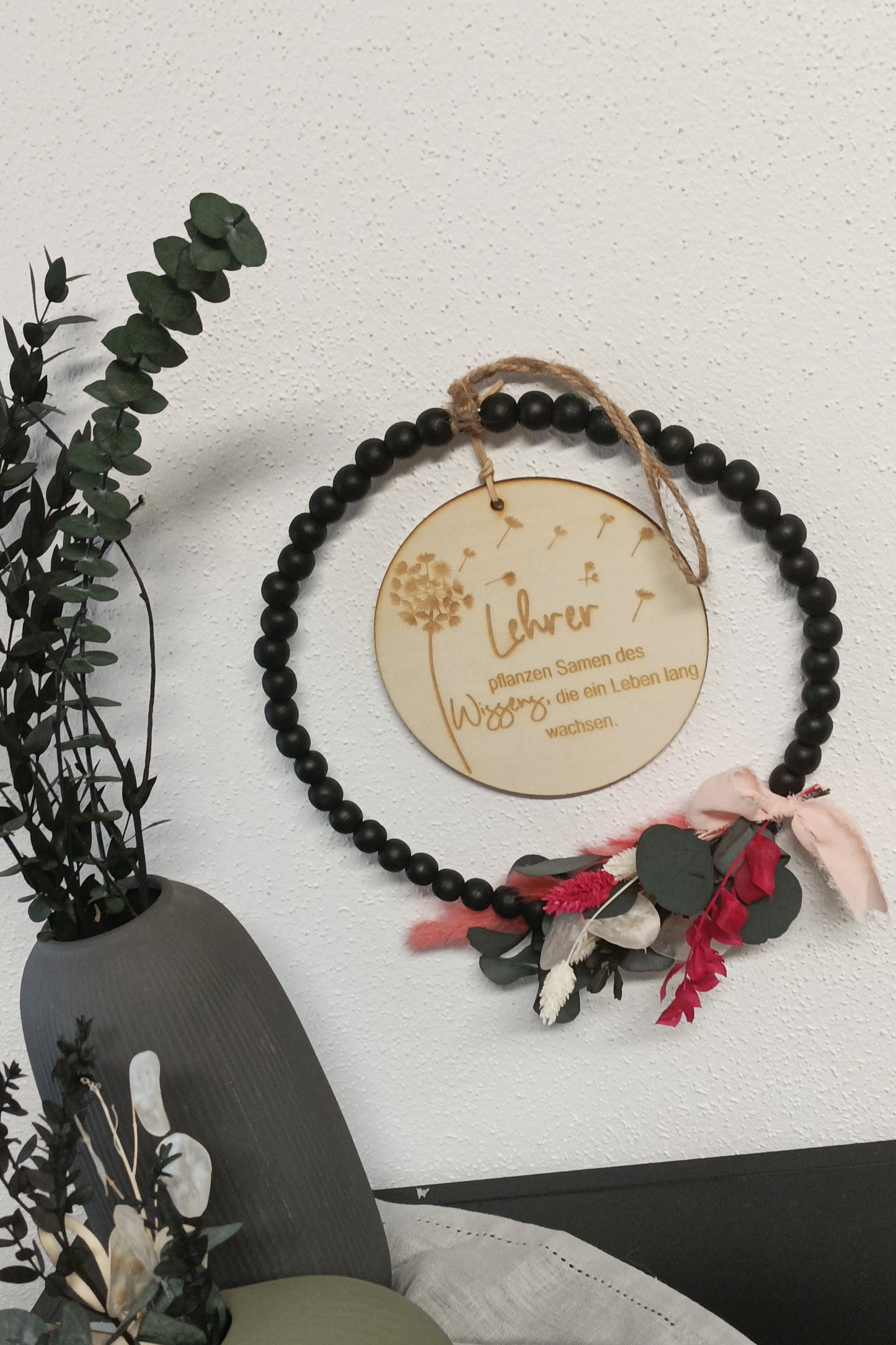 Scheibe - Lehrer pflanzen Samen des Wissens