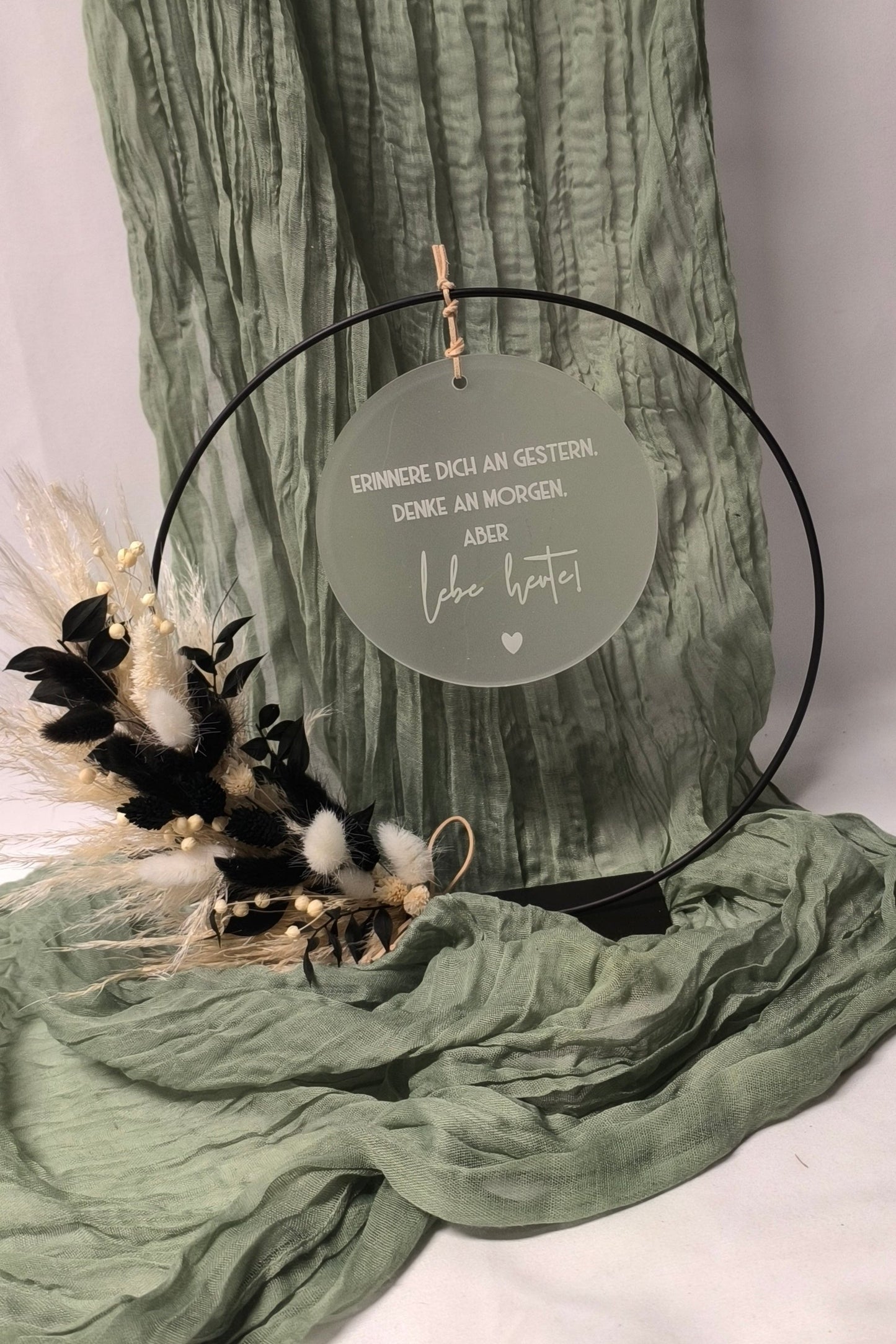 Scheibe - Erinnere dich an gestern, denke an morgen aber lebe heute