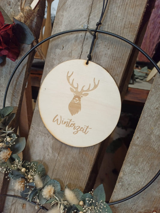 Scheibe - Winterzeit