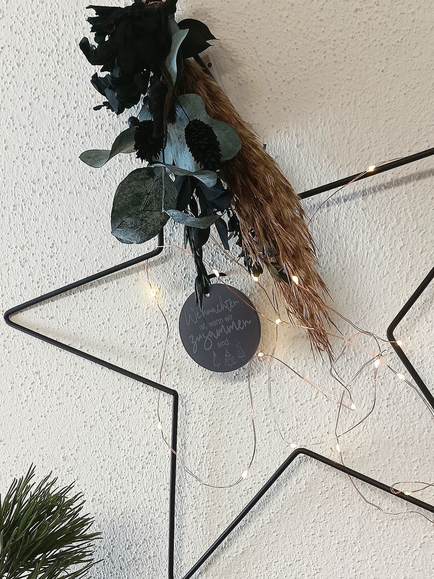 Scheibe - Weihnachten ist wenn wir zusammen sind