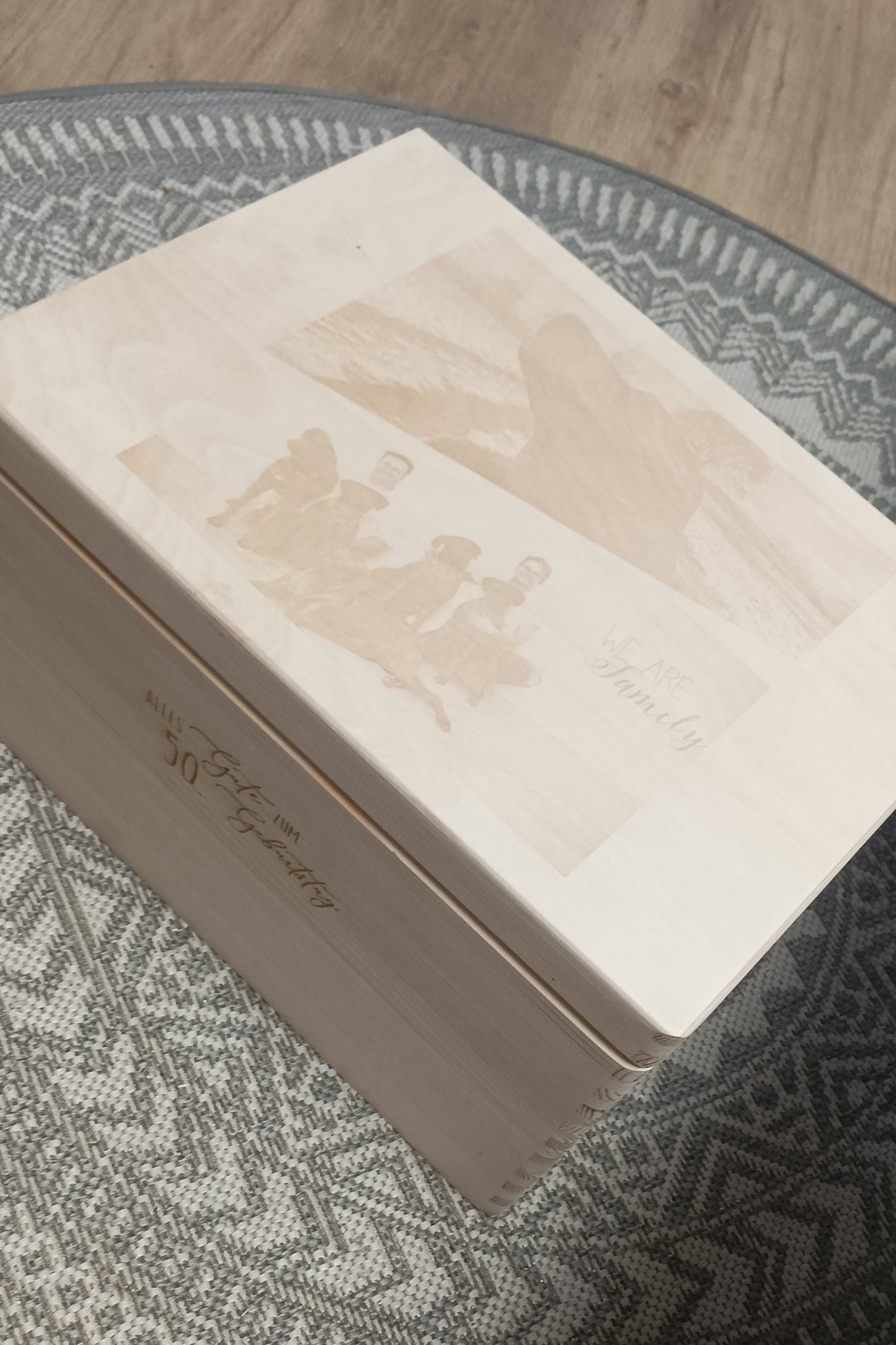 Erinnerungskiste - Fotogravur