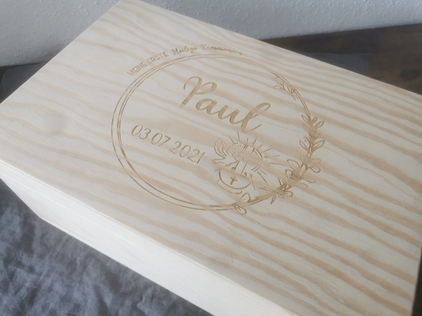 Erinnerungskiste - Meine erste heilige Kommunion