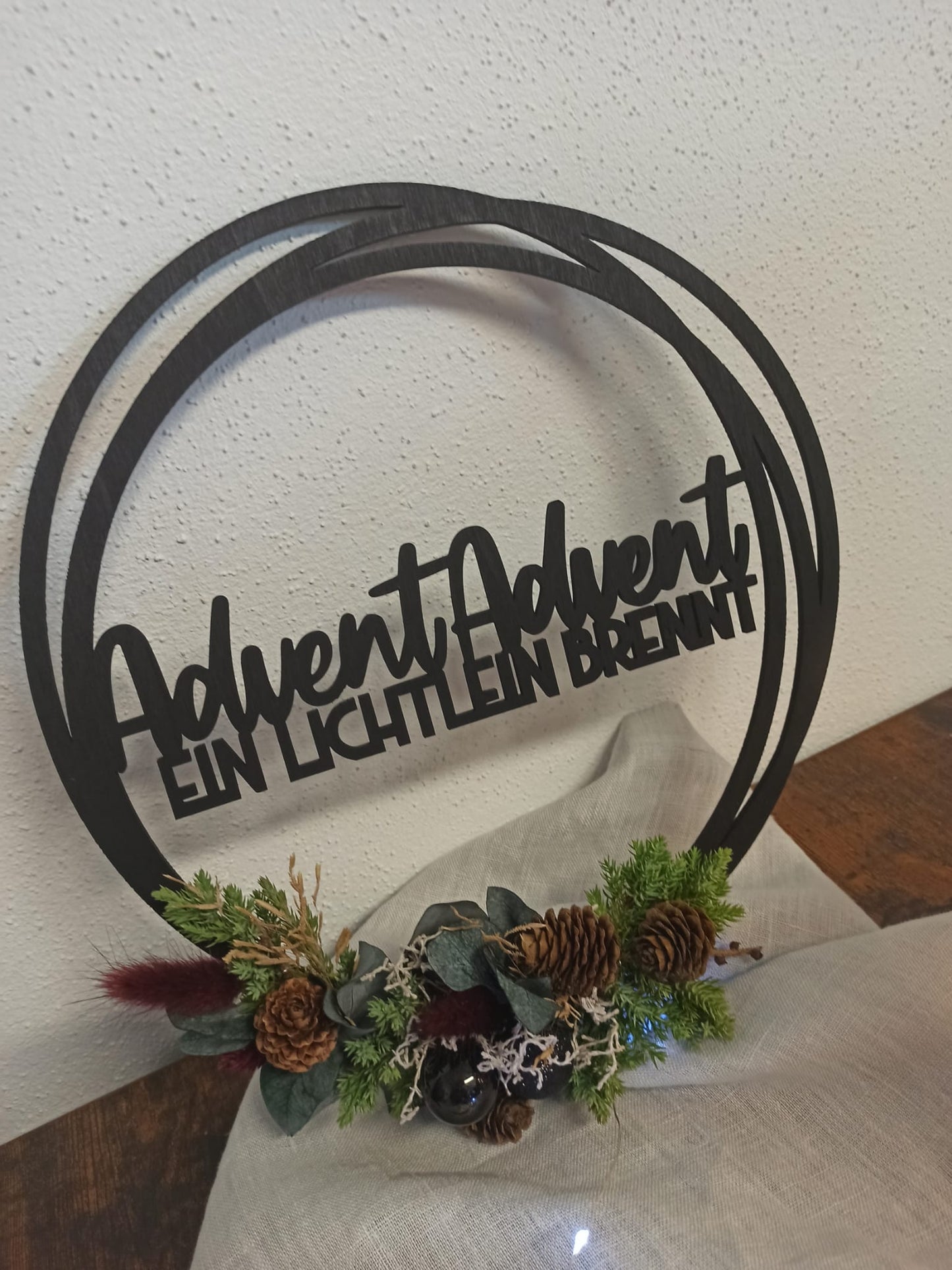 Floralhoop Türkranz - Advent Advent
