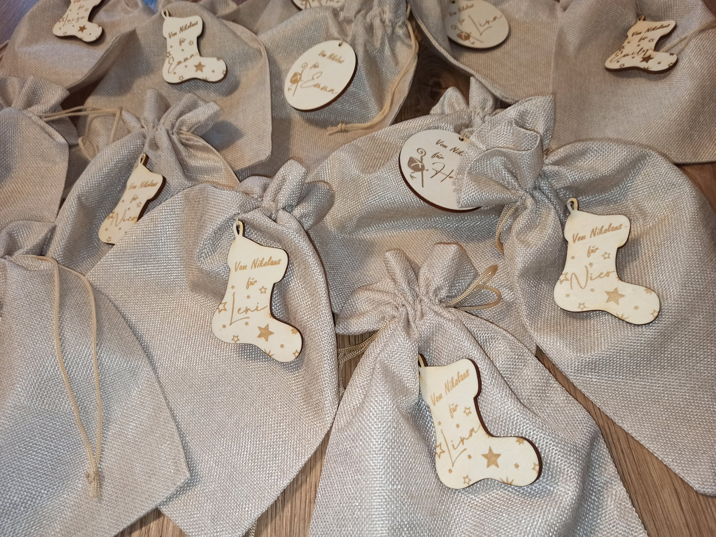 Anhänger Nikolaussackerl - Stiefel