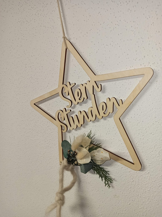 Floralhoop Türkranz - Weihnachtsstern Sternstunden