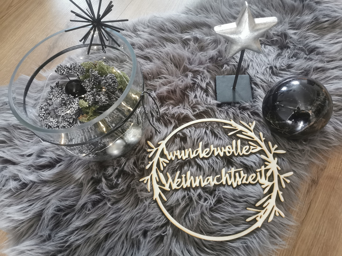 Floralhoop Türkranz - Wundervolle Weihnachtszeit