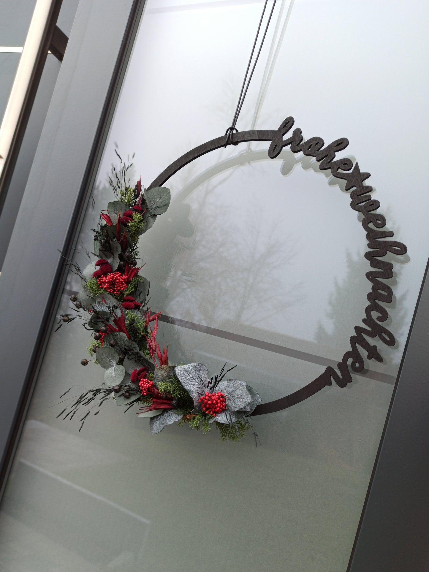 Floralhoop Türkranz - frohe Weihnachten