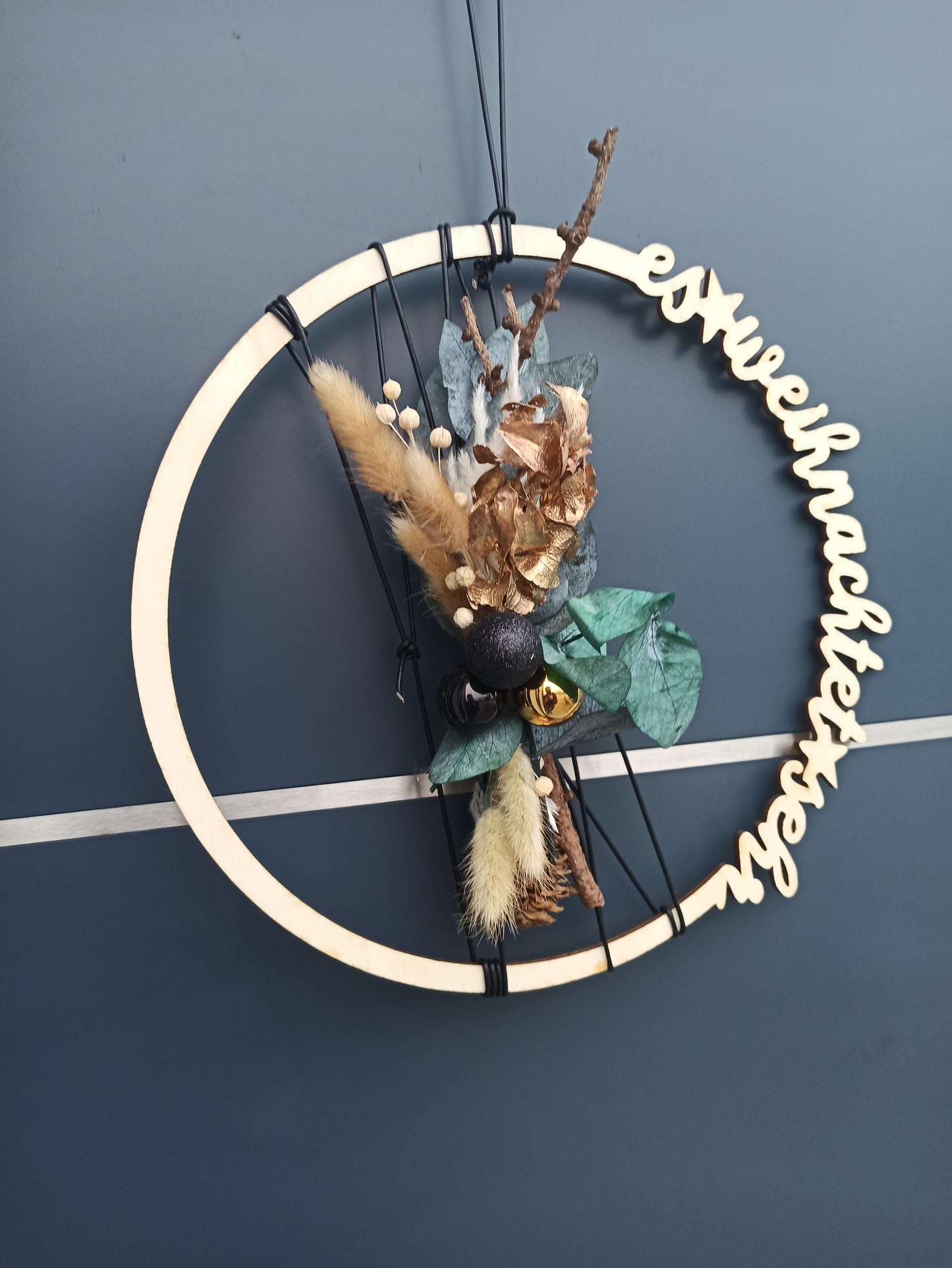 Floralhoop Türkranz - es weihnachtet sehr