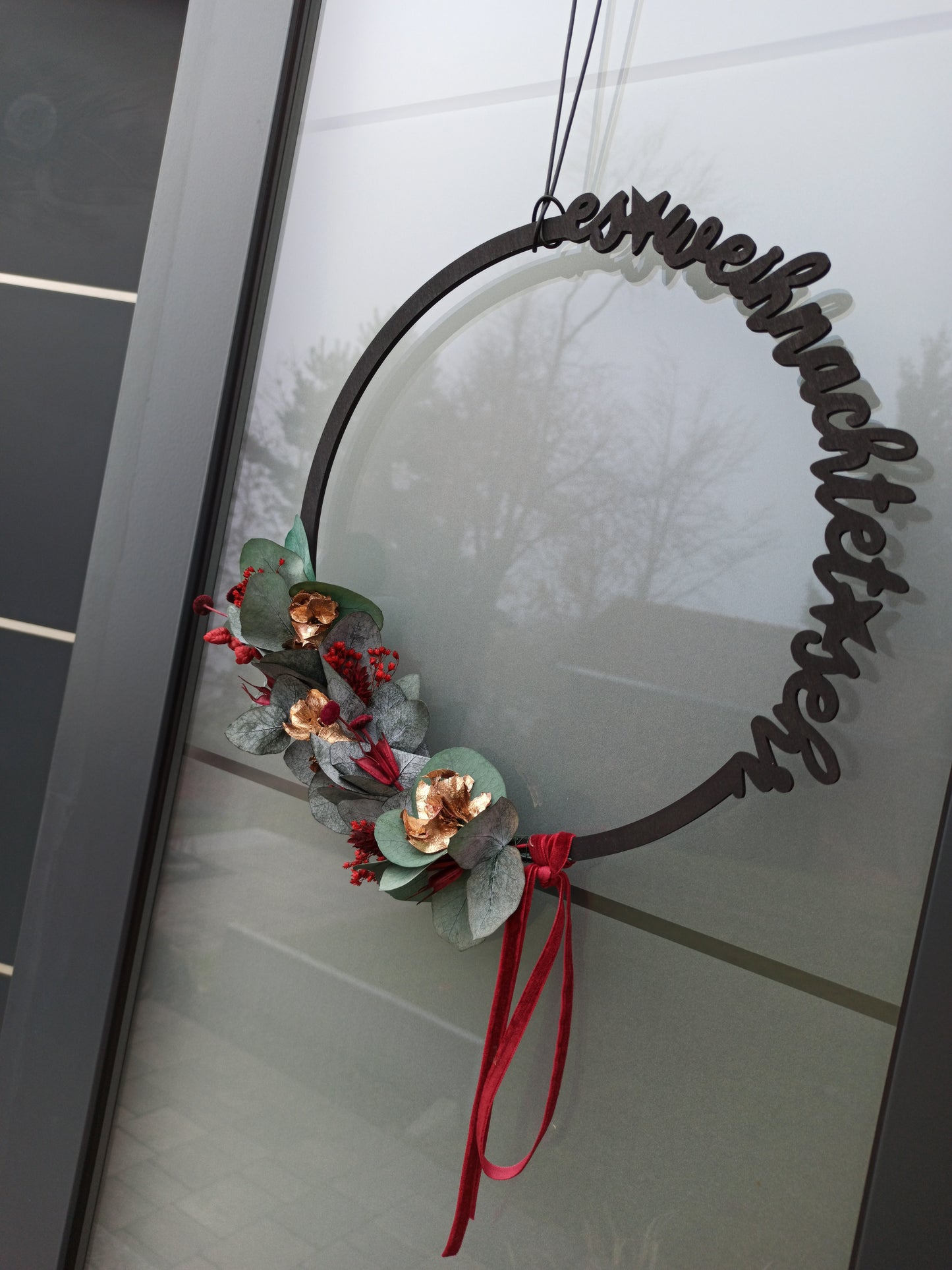 Floralhoop Türkranz - es weihnachtet sehr