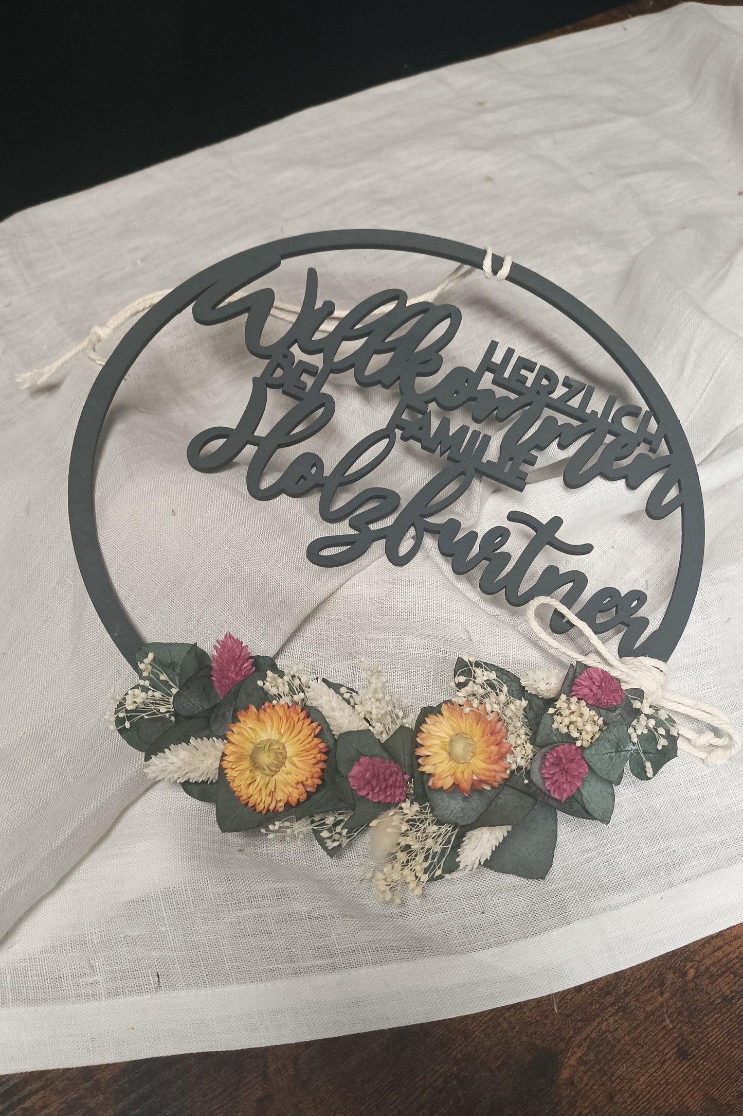 Floralhoop Türkranz - Herzlich Willkommen bei...