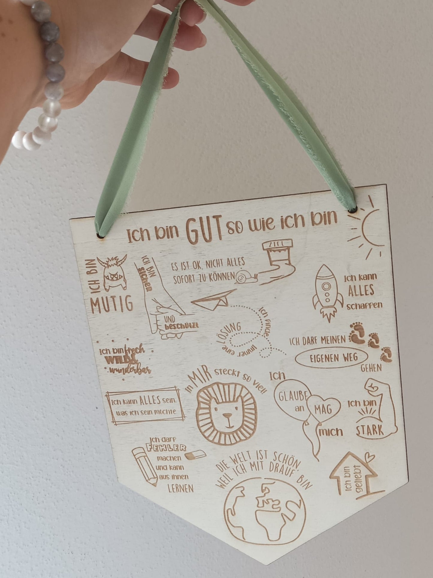 Mutmacher Wimpel - Ich bin GUT so wie ich bin