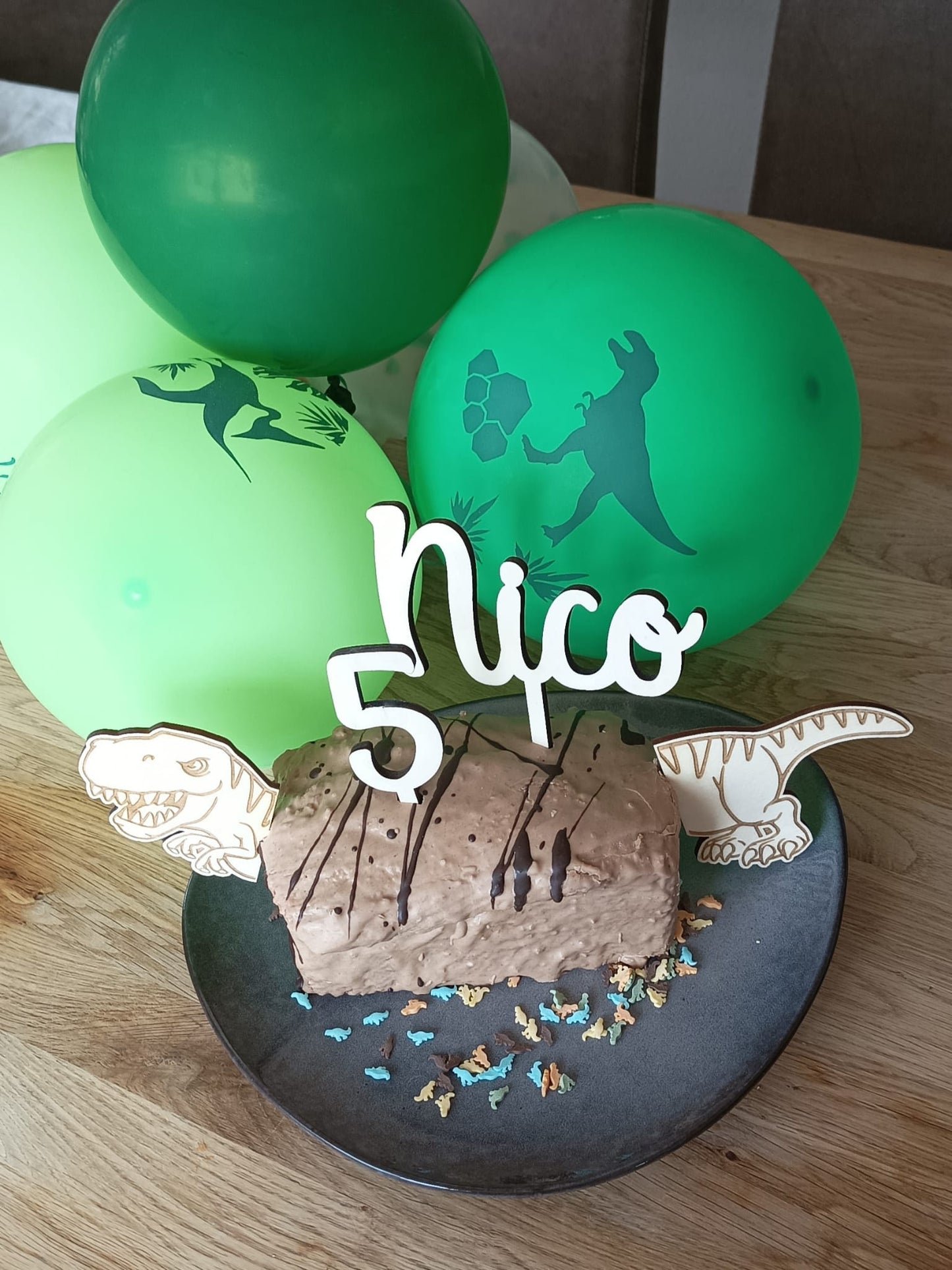 Caketopper - Dino 2tlg.