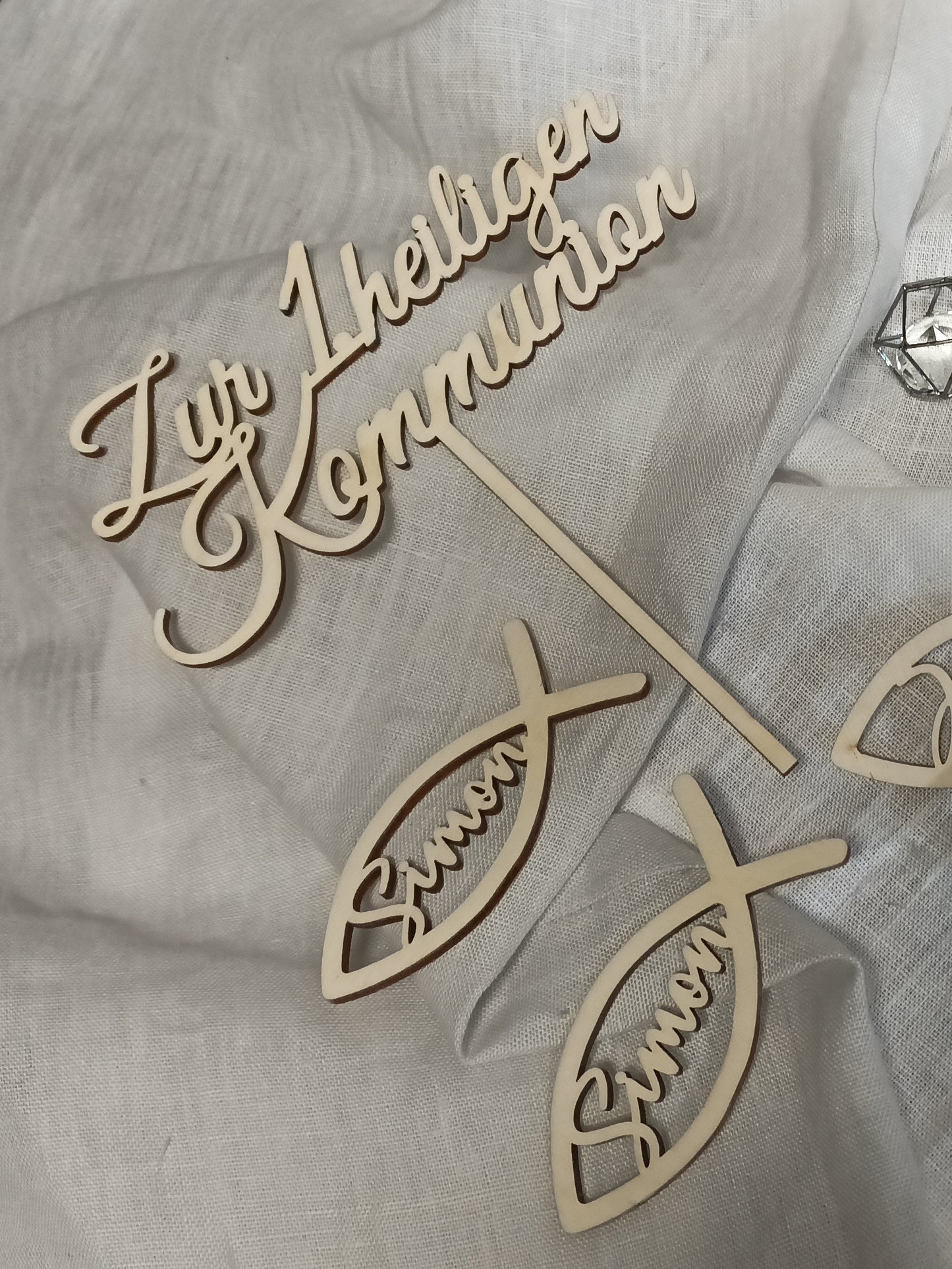 Caketopper Kommunion - Zur 1. heiligen Kommunion