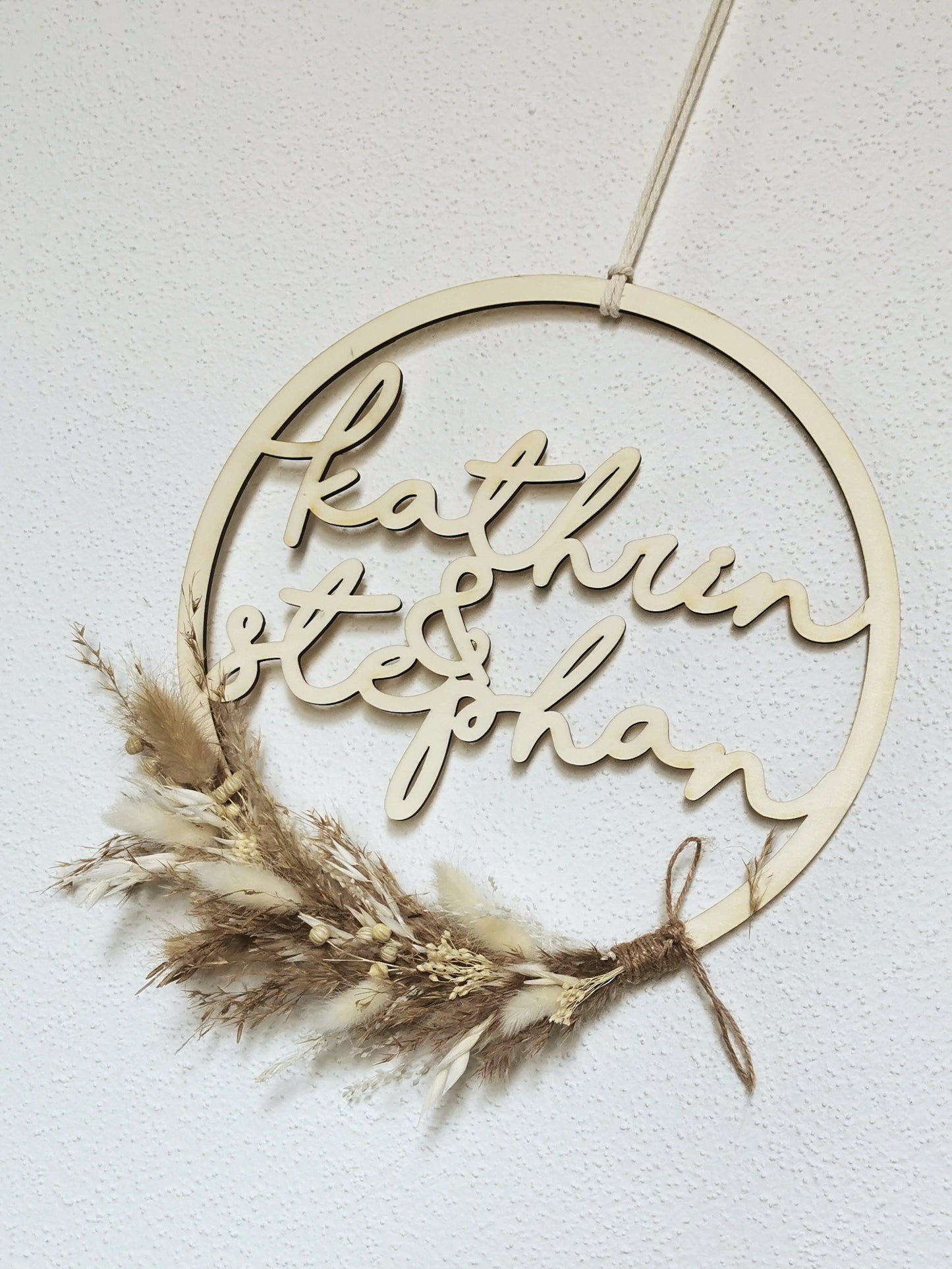 Floralhoop Türkranz - Namen - personalisiert