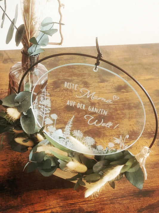 Glasscheibe - Beste Mama