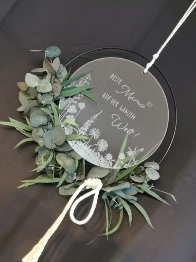 Glasscheibe - Beste Mama