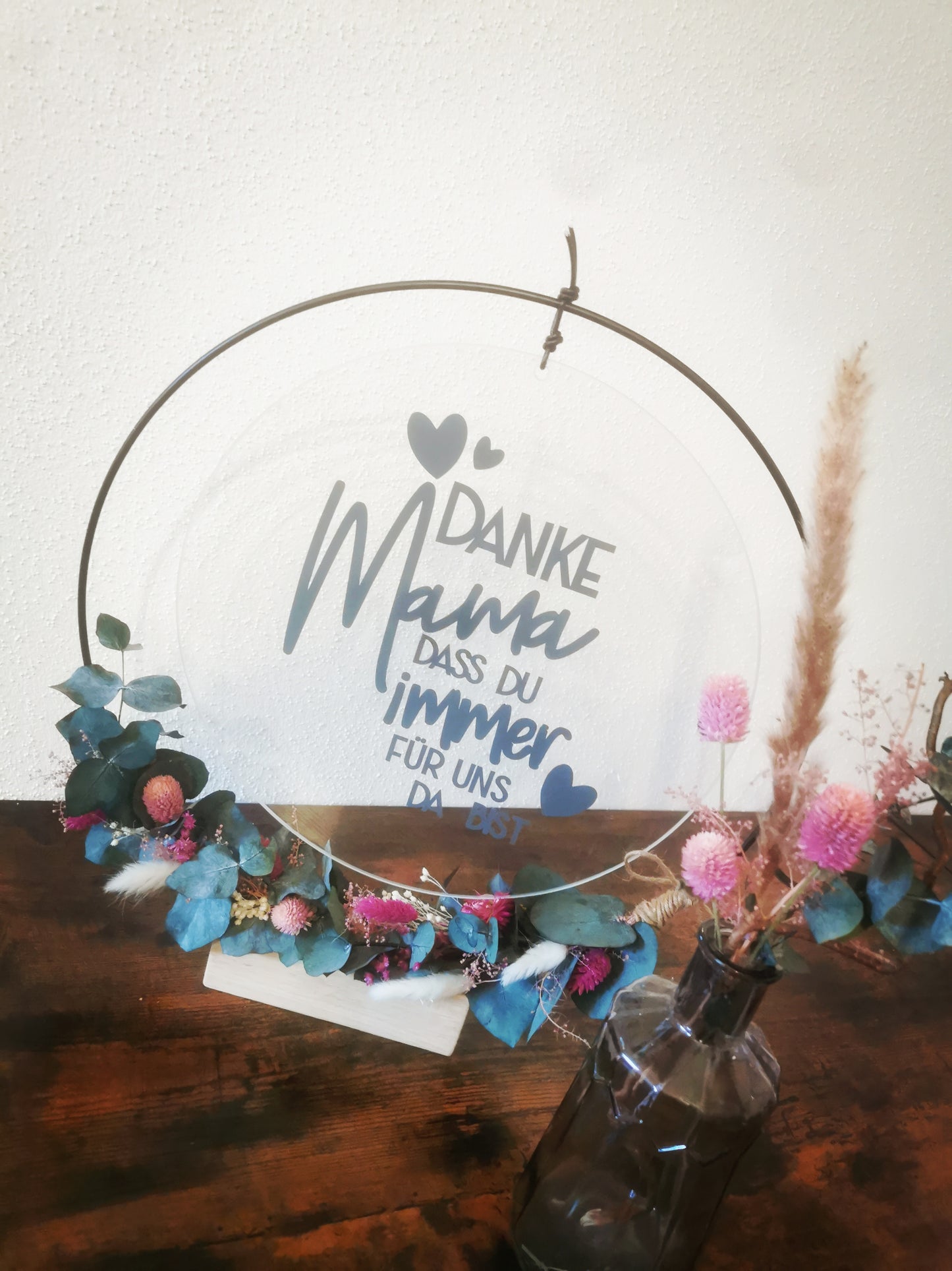 Glasscheibe - Danke Mama dass du immer für uns da bist