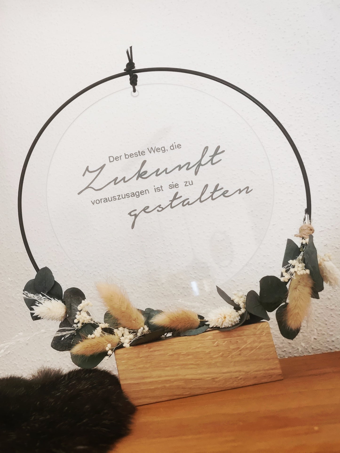 Glasscheibe - Der beste Weg die Zukunft vorauszusagen ist sie zu gestalten