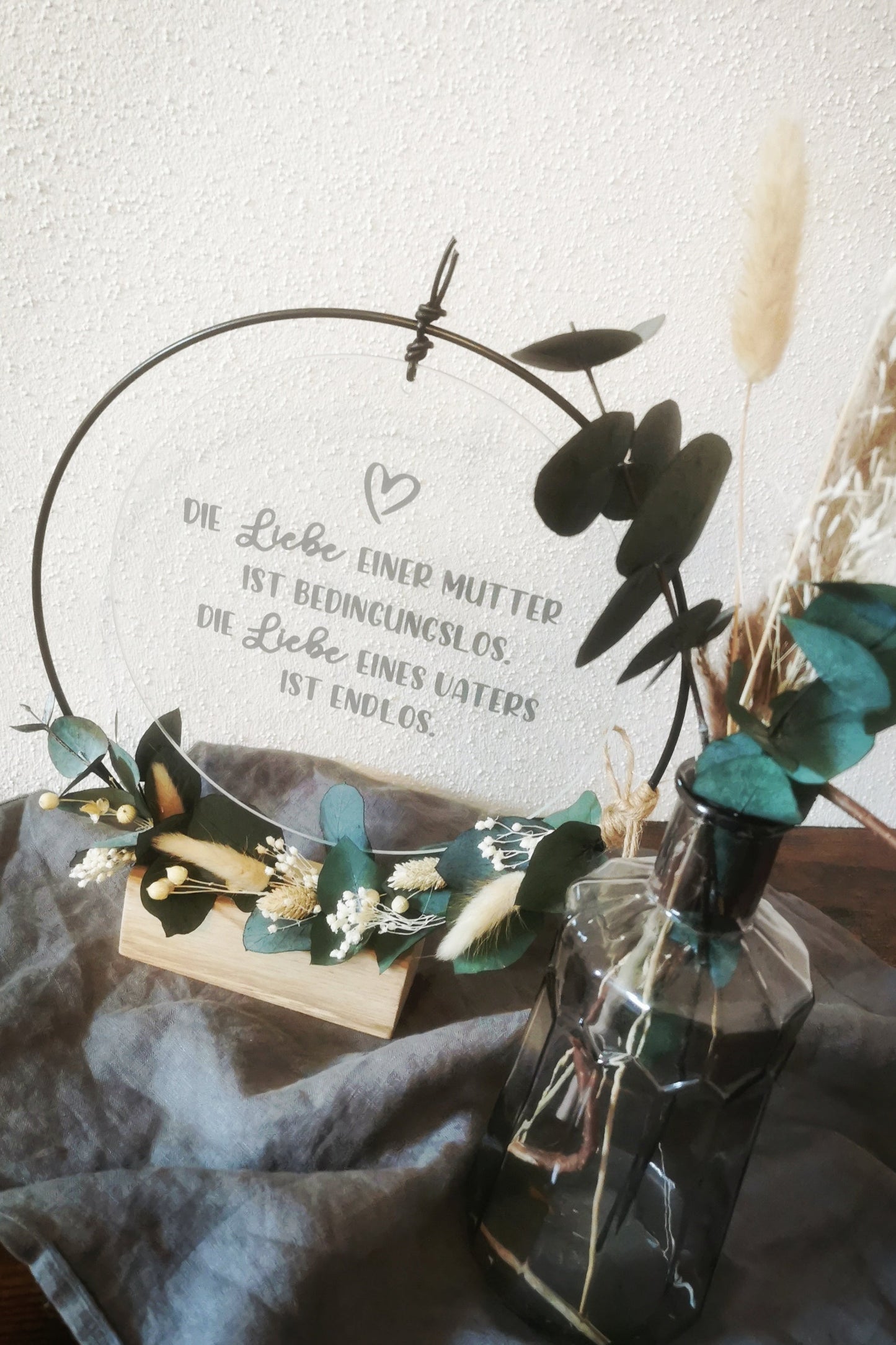 Glasscheibe - Die Liebe einer Mama ist bedingungslos