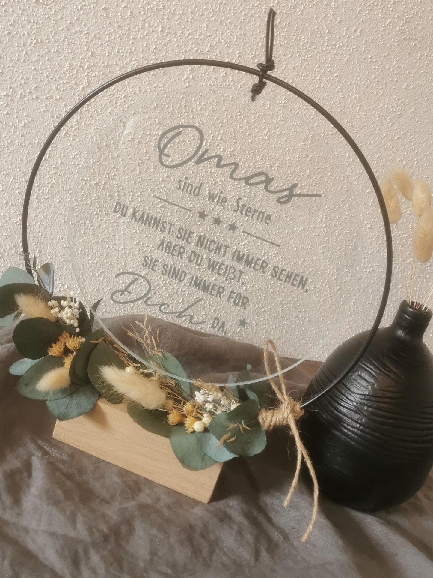 Glasscheibe - Omas sind wie Sterne