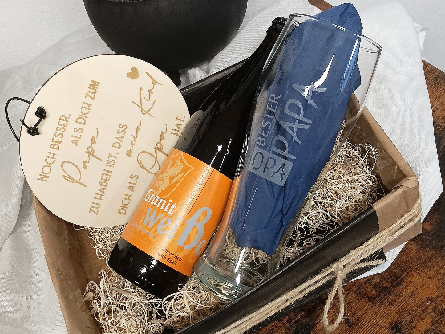 Weizenglas - Bester Papa & Opa