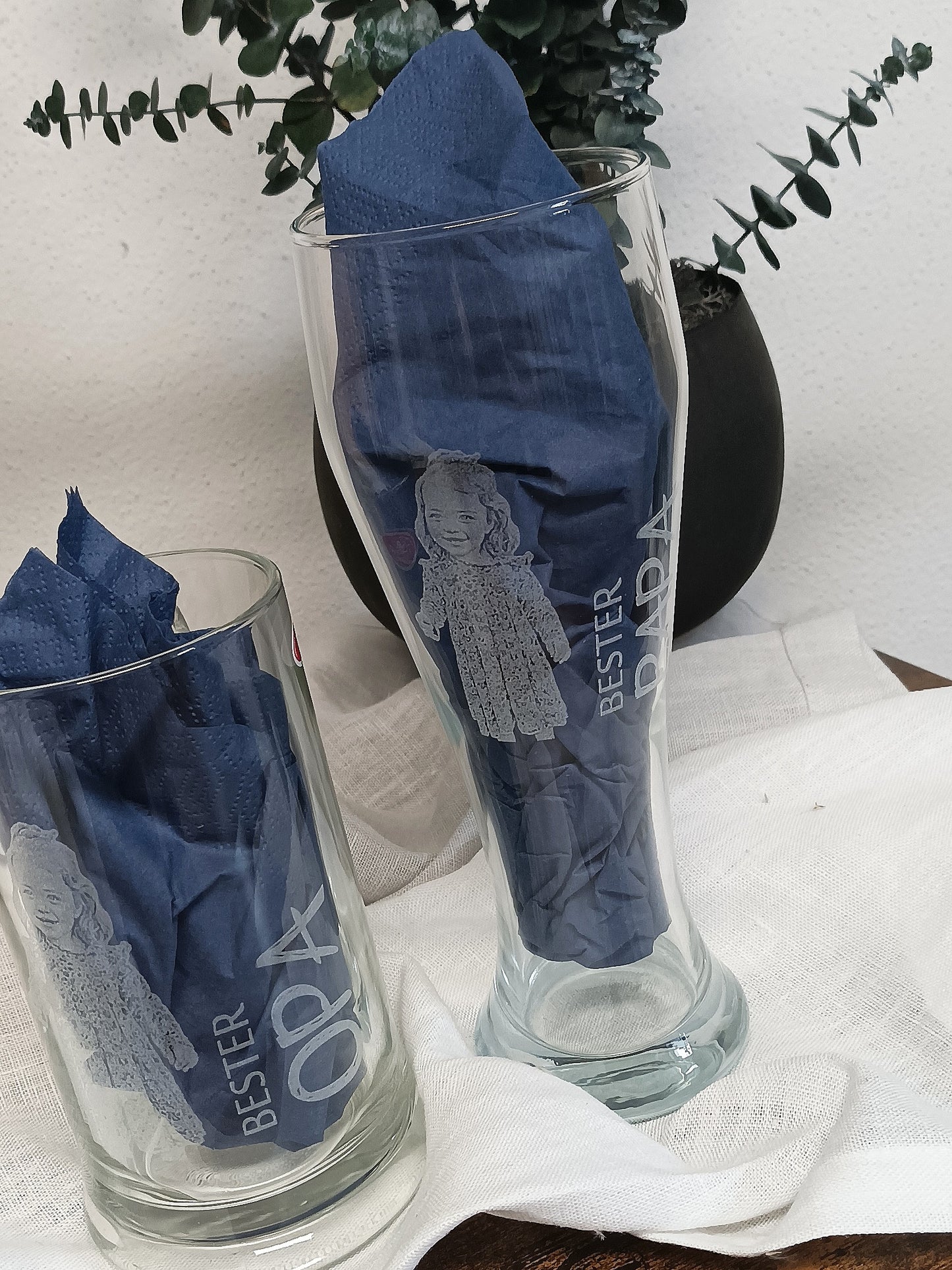 Weizenglas - Fotogravur