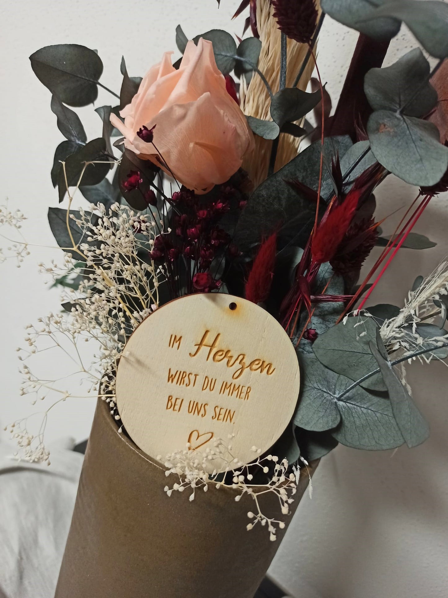 Scheibe - Im Herzen wirst du immer bei uns sein