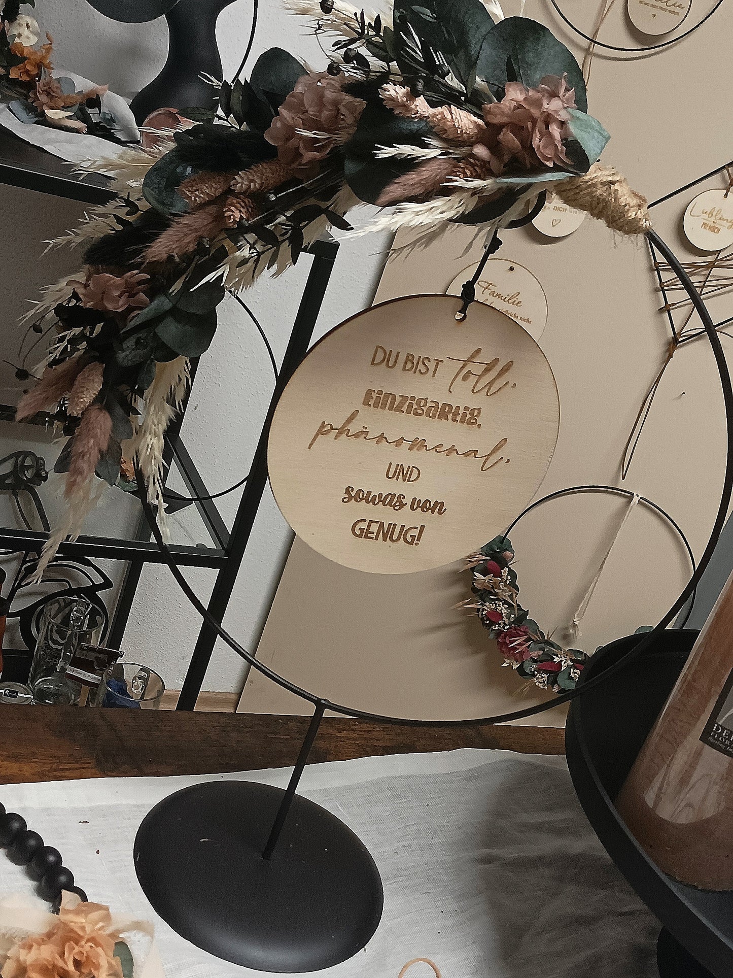 Scheibe - Du bist toll, einzigartig, phänomenal und sowas von genug