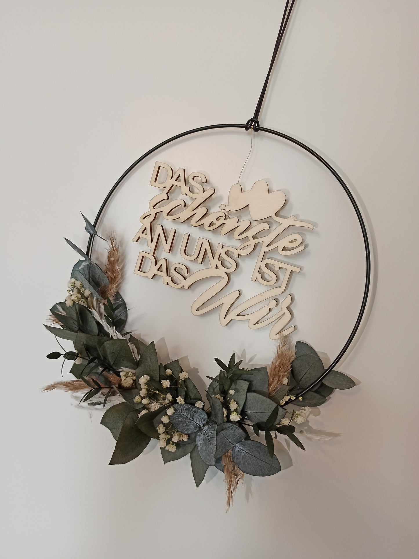 Holzspruch - Das schönste an uns ist das Wir