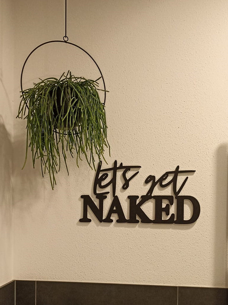 Holzspruch - let's get naked