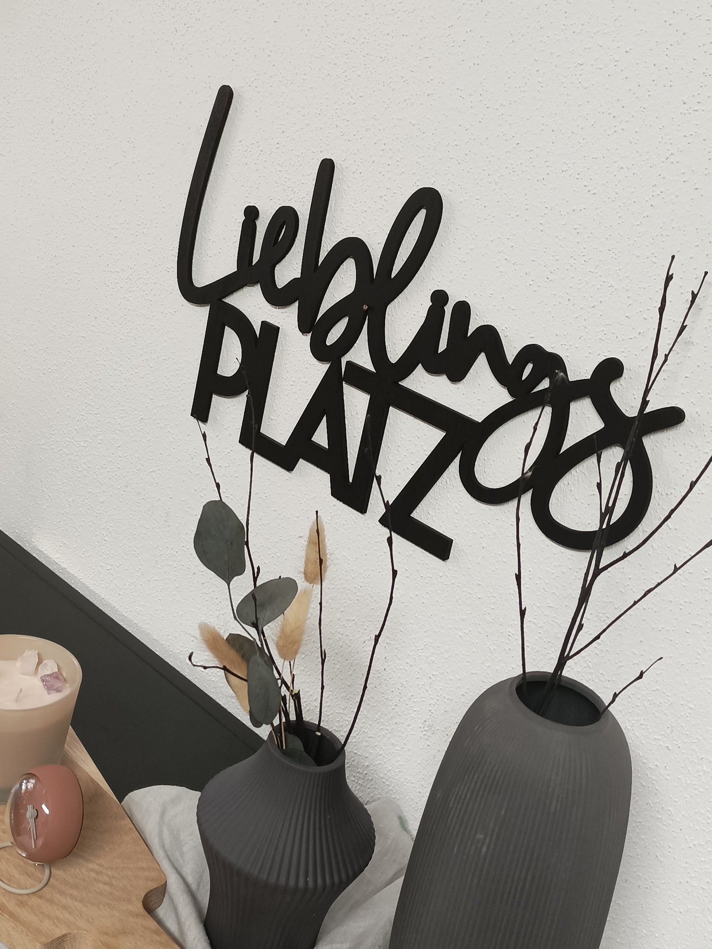 Holzspruch - Lieblingsplatz