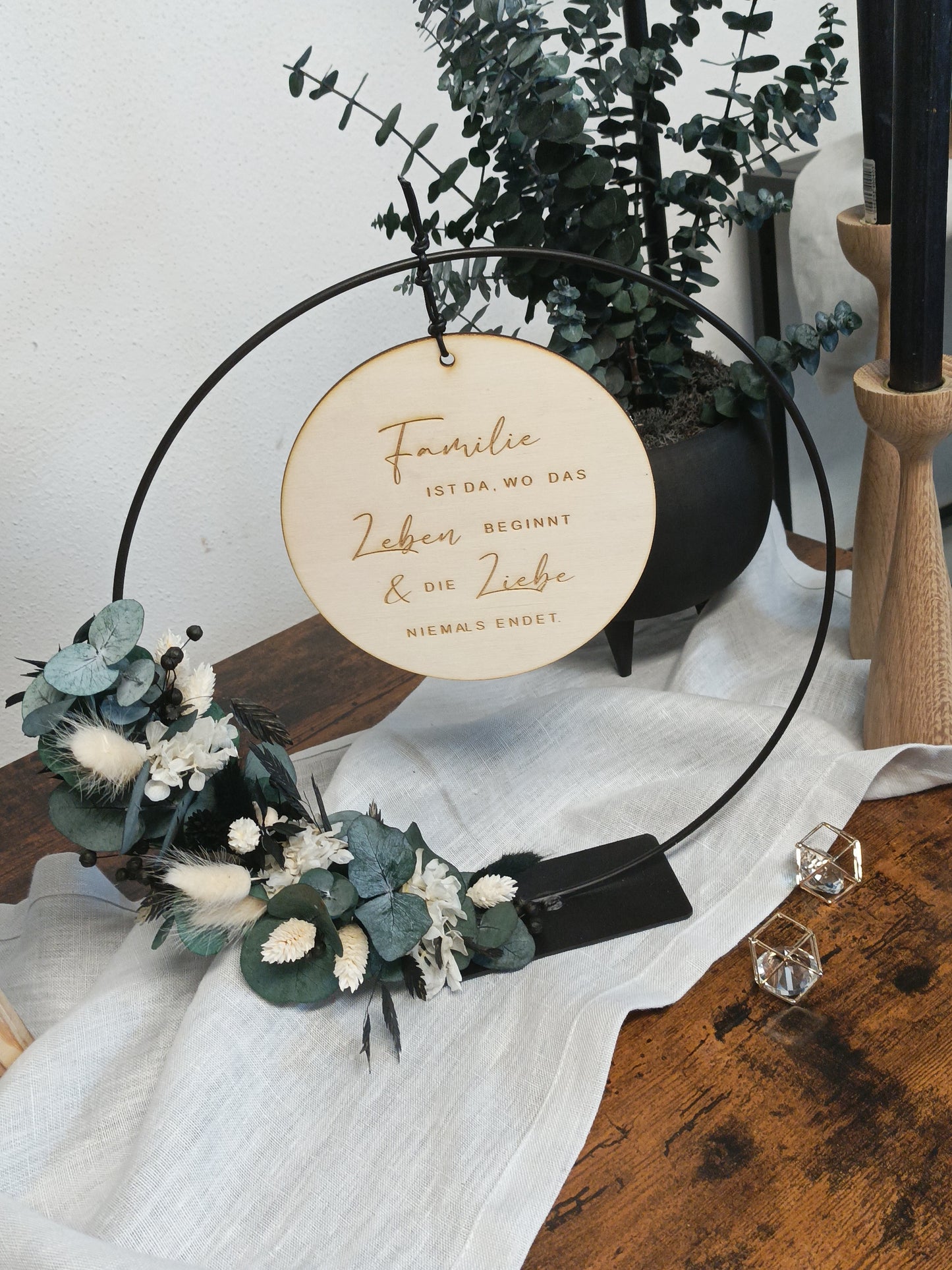 Scheibe - Familie ist da, wo das Leben beginnt