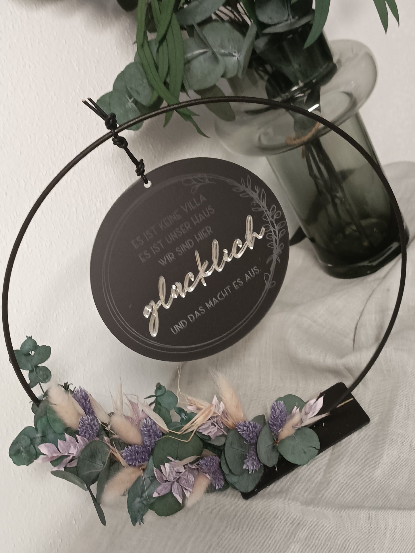 Scheibe 3D - Es ist keine Villa es ist nur ein Haus