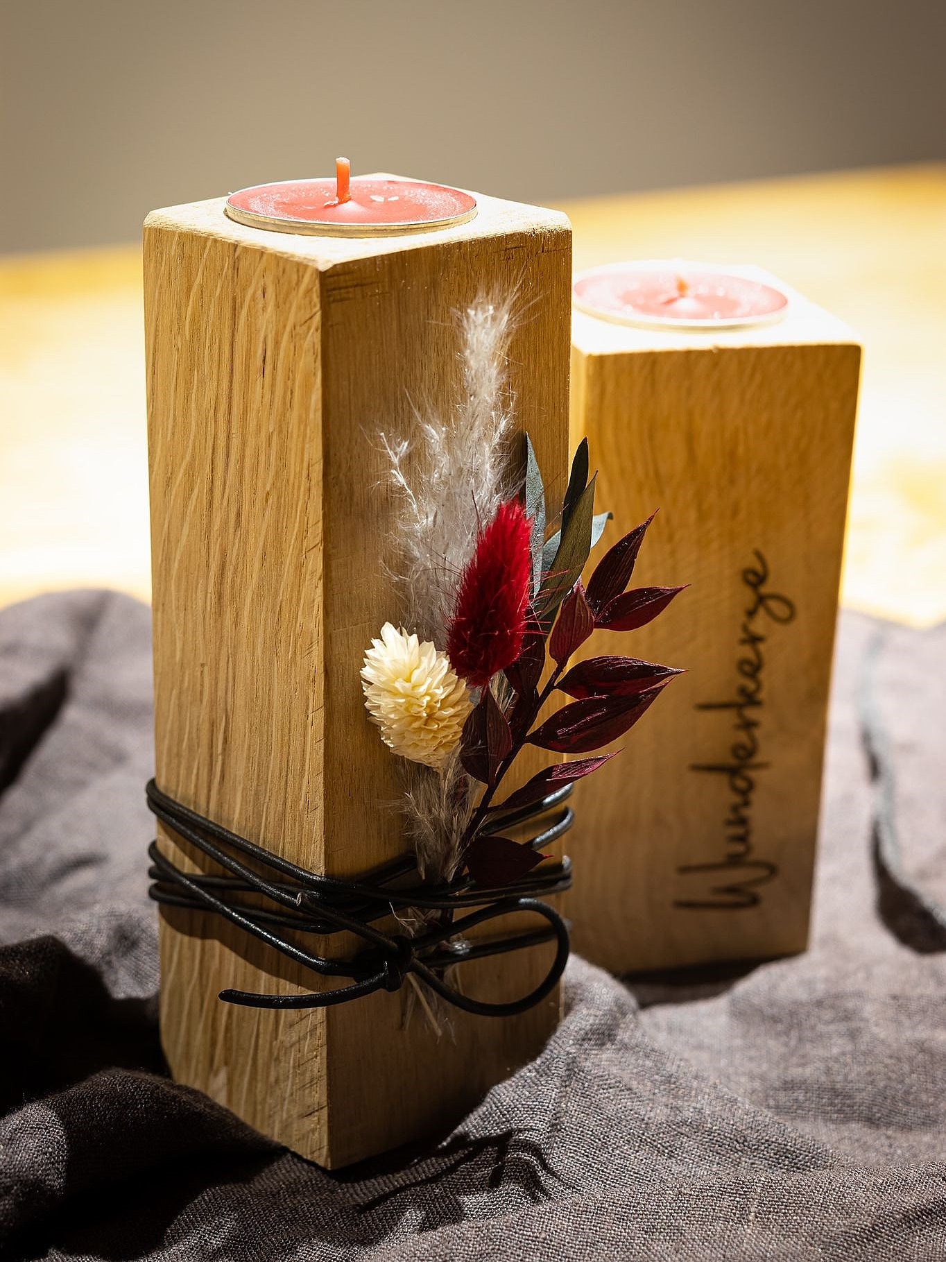 Kerzenständer Teelicht - Weihnachten | Winter