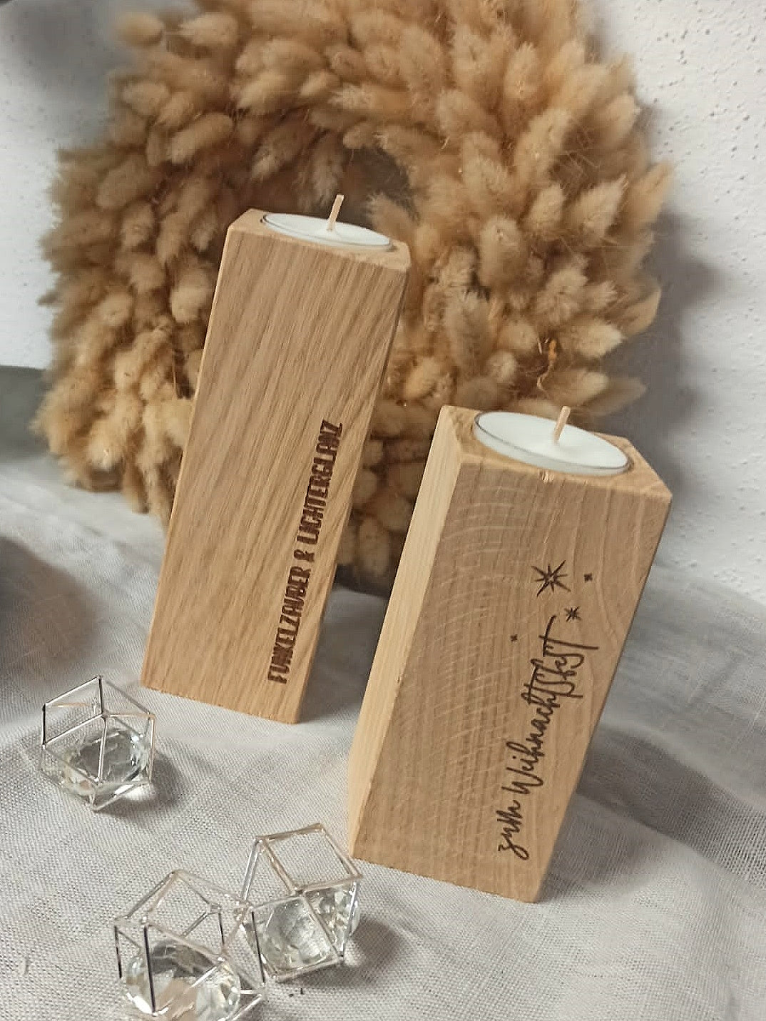 Kerzenständer Teelicht - Weihnachten | Winter