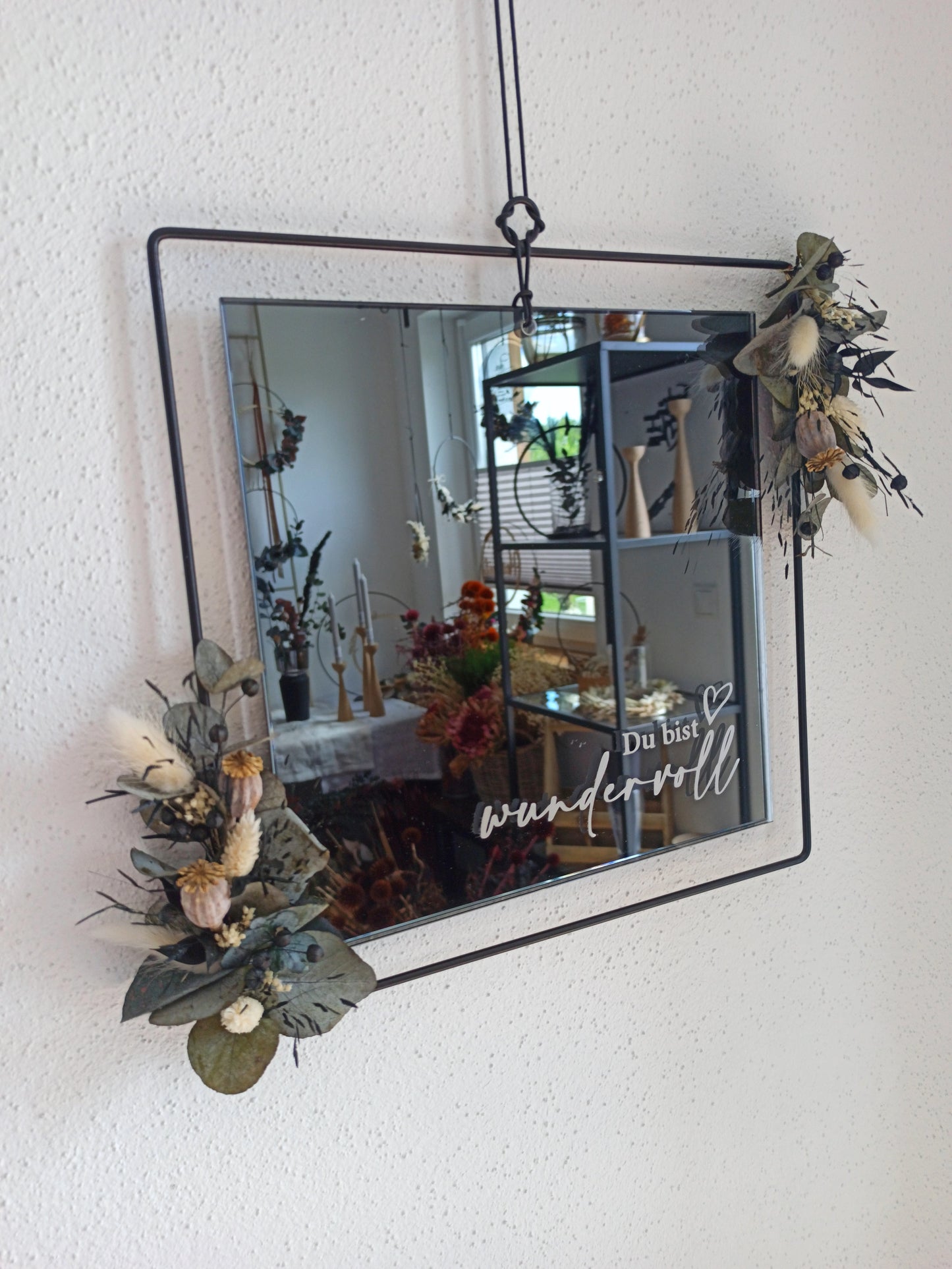 Spiegel rechteckig - Du bist wundervoll