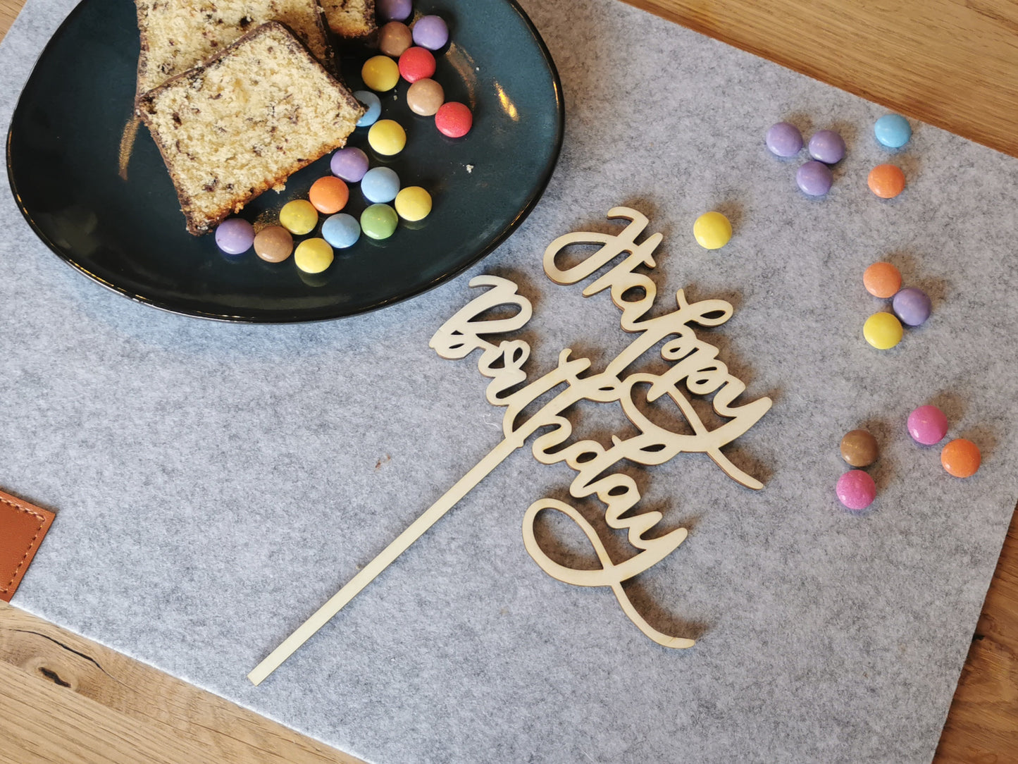 Caketopper Geburtstag - Happy Birthday