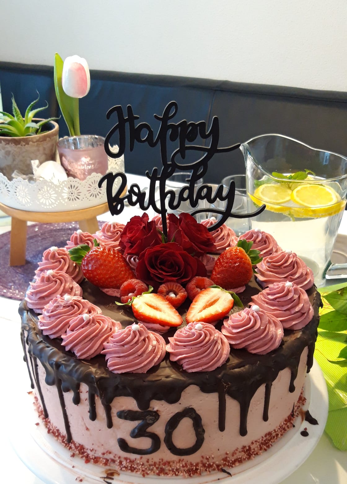 Caketopper Geburtstag - Happy Birthday