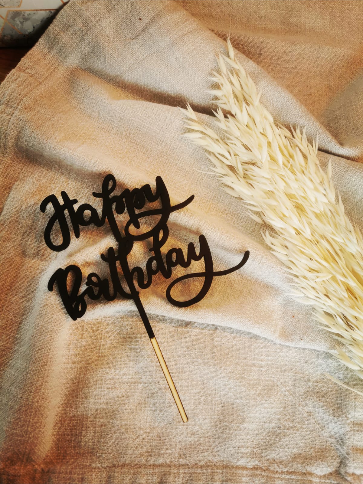 Caketopper Geburtstag - Happy Birthday