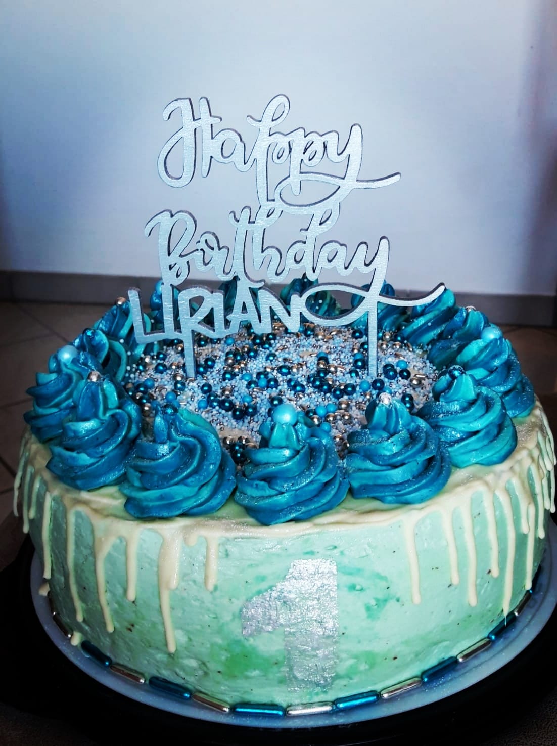 Caketopper Geburtstag - Happy Birthday