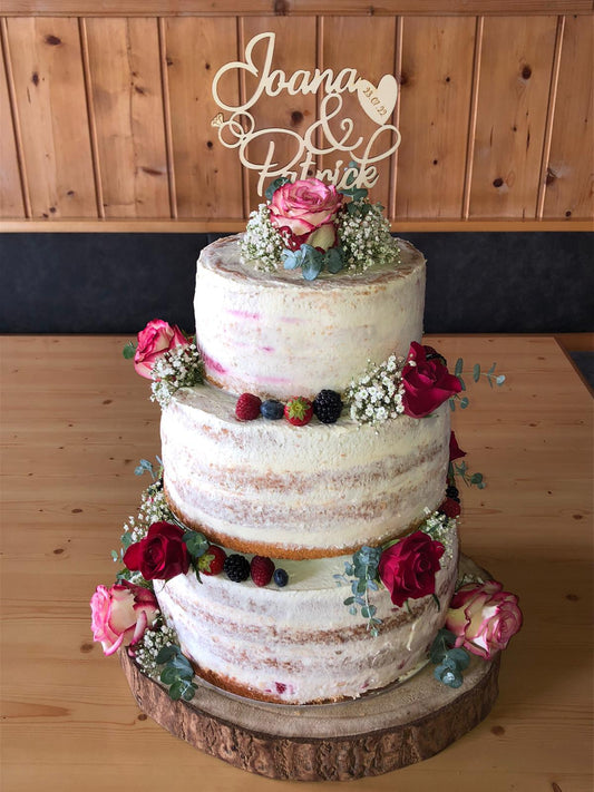 Caketopper Hochzeit - Namen